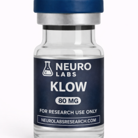 KLOW 80MG peptide research compound vial