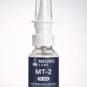 Melanotan 2 nasal spray peptide bottle